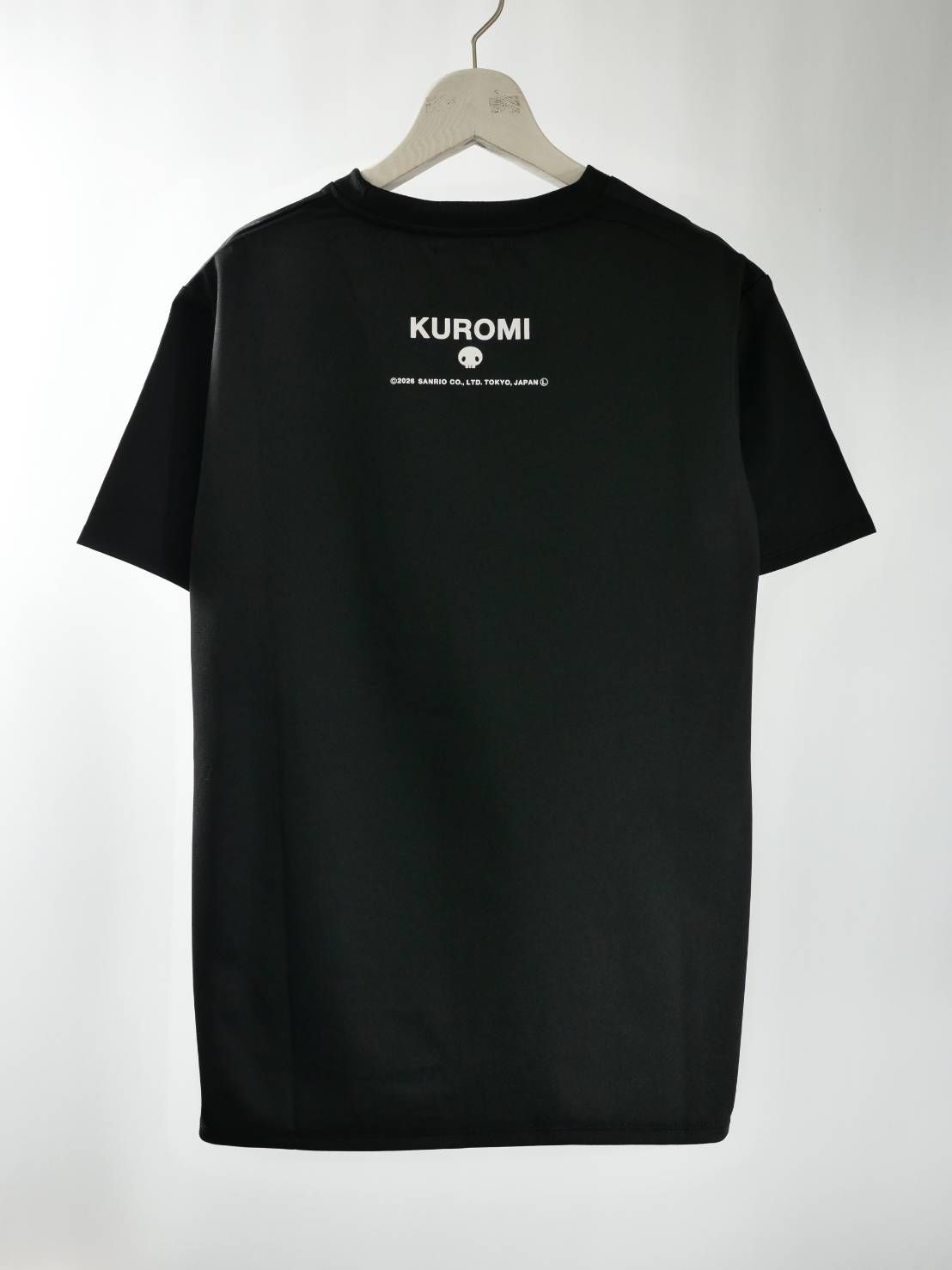 【3D クロミ デザイン】“BLACK KUROMI“ アートTシャツ / サンリオ / BLACK / ユニセックス