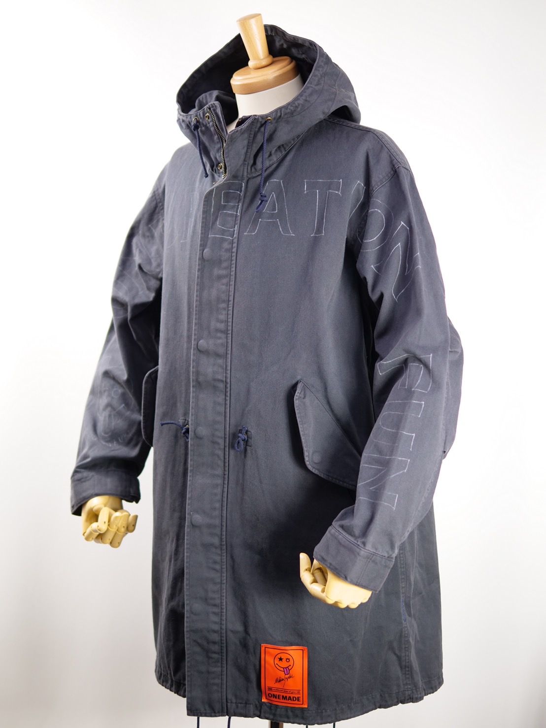 【ハンドメイドブランド】 MODS COAT / モッズコート / NAVY ネイビー / M-65 M-51 フィールドパーカー / COTTON 100% コットン / ユニセックス