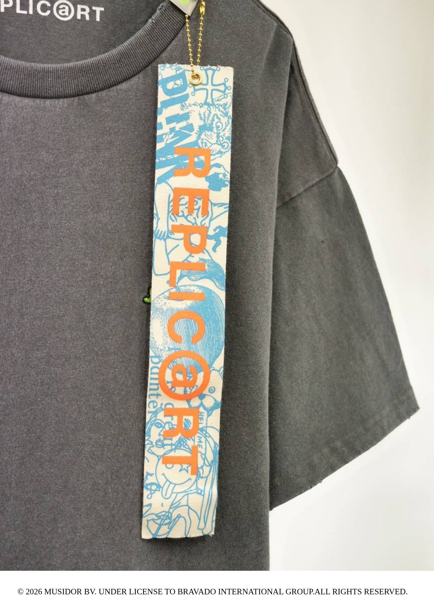 【グレイトフルデッド】 RP-GD-005 / Grateful Dead Tシャツ /  Charcoal / ユニセックス