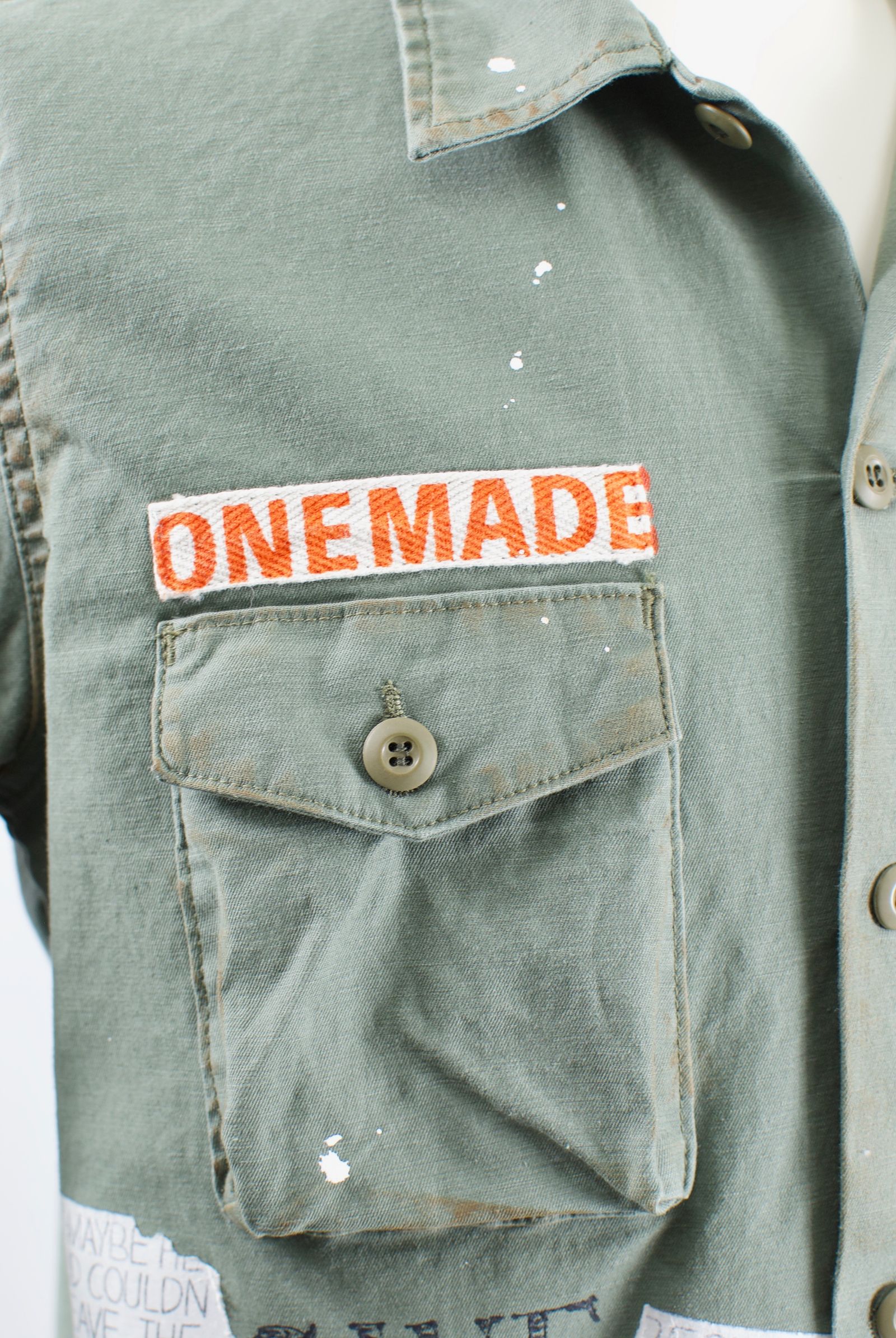 ONE MADE - ONE-515 Military Shirt / ミリタリーシャツ / Hand