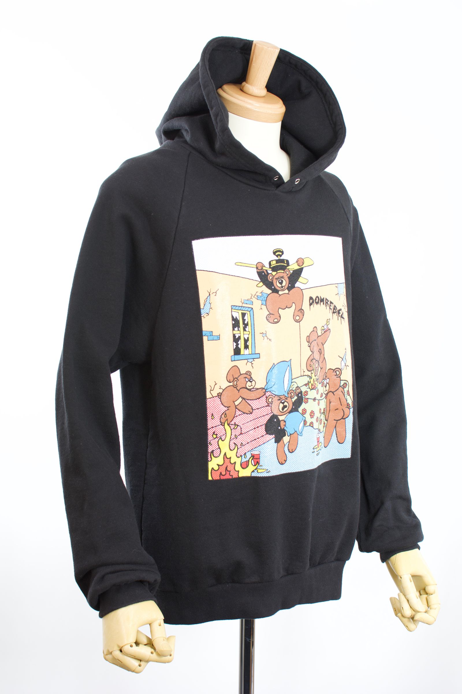 HOTEL PULLOVER / BLACK / プルオーバー/ パーカー / カナダ発 / USA産コットン /日本未発売