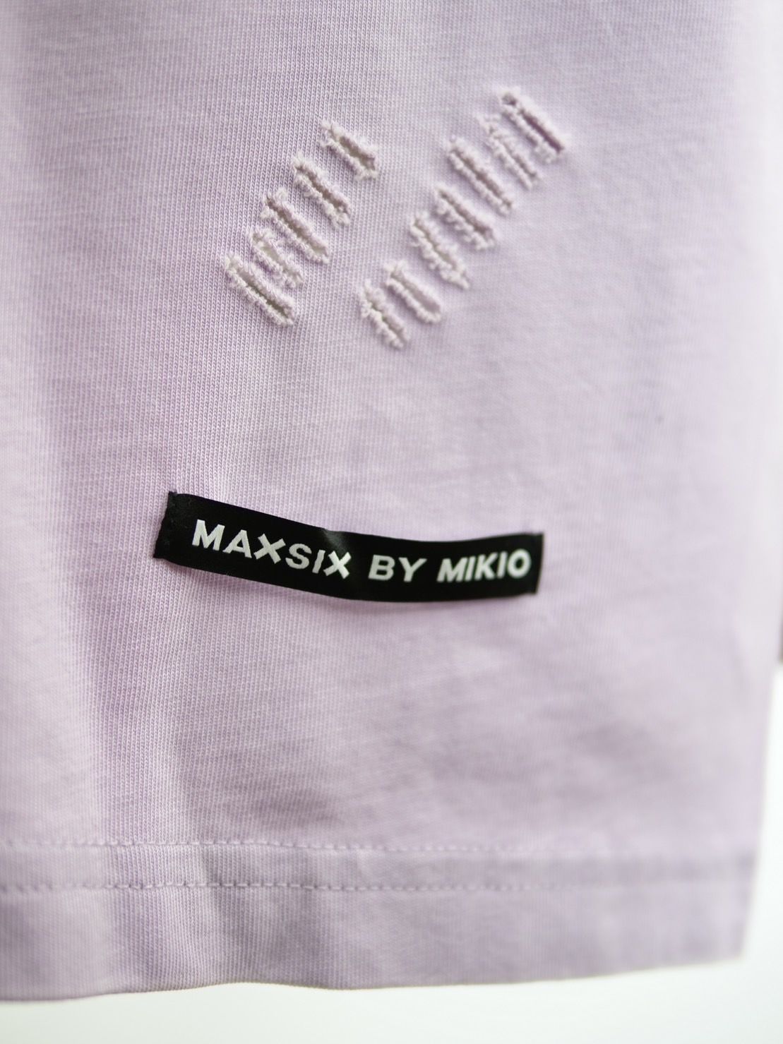 【maxsix x Trick Or Chic】 オーバーサイズTシャツ / ビンテージパープル / アートTシャツ / オールジェンダー / ユニセックス /