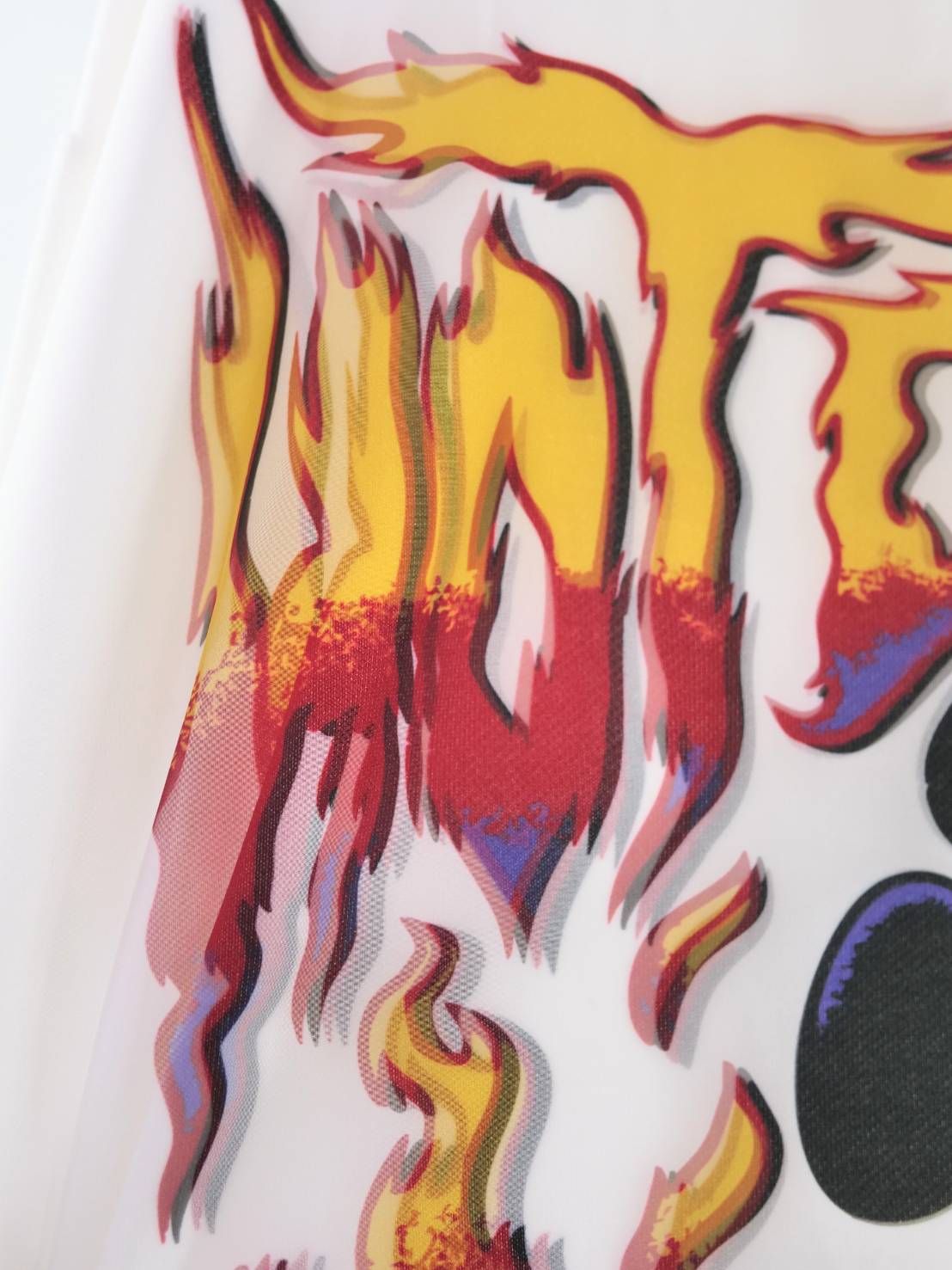 【MAXSIX3Dシリーズ】 SKATE / MICKEY / アートTシャツ / ディズニーライセンス商品 / WHITE / ユニセックス