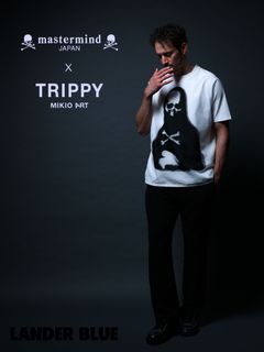 1月17日からの販売【mastermind JAPAN コラボレーション】 TRMM-001 MONALIZA /T-SHIRT /WHITE/ 3Dアート/ UNISEX/