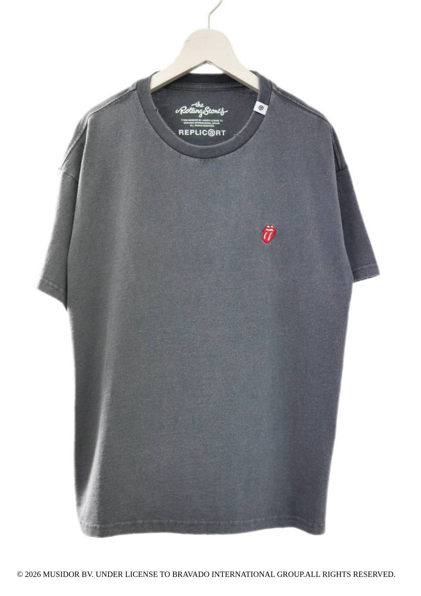 【ローリングストーンズ】 RP-RS-003 / The Rolling Stone Tシャツ / Charcoal / ユニセックス