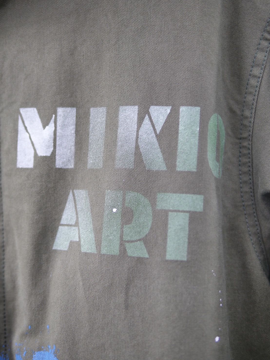 【世界で一枚だけ】別注 モッズコート / ヴィンテージカーキ / ハンドメイド / アートブランド / UNISEX /PARKA SHELL M-1951 / M-51