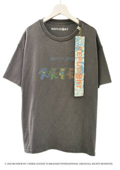 【グレイトフルデッド】 RP-GD-003 / Grateful Dead Tシャツ /  Charcoal / ユニセックス