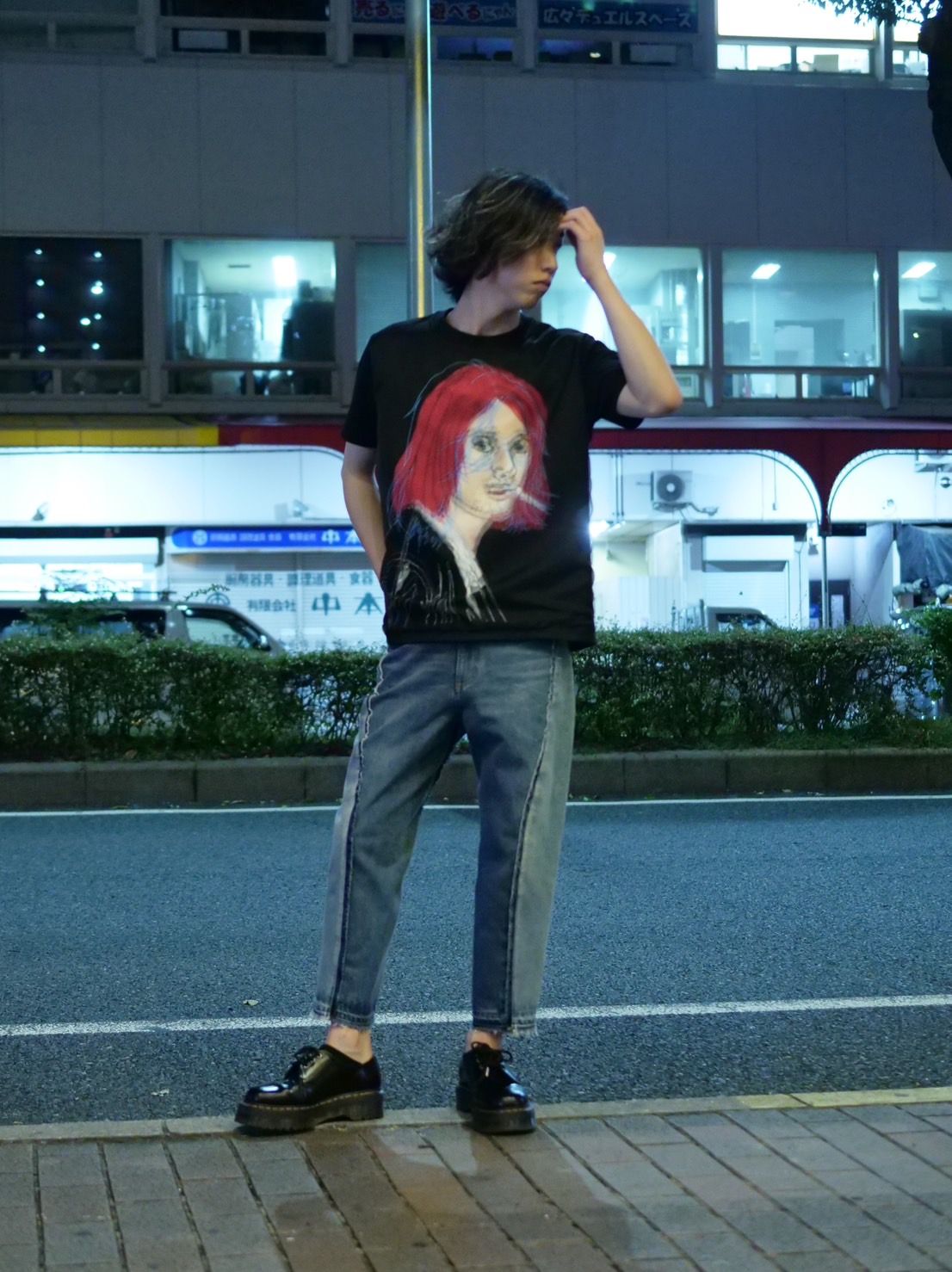 TRIPPY ART - 【3DアートTシャツ】 カートコバーンモチーフ TRIPPY ART - 【3DアートTシャツ】 カートコバーンモチーフ