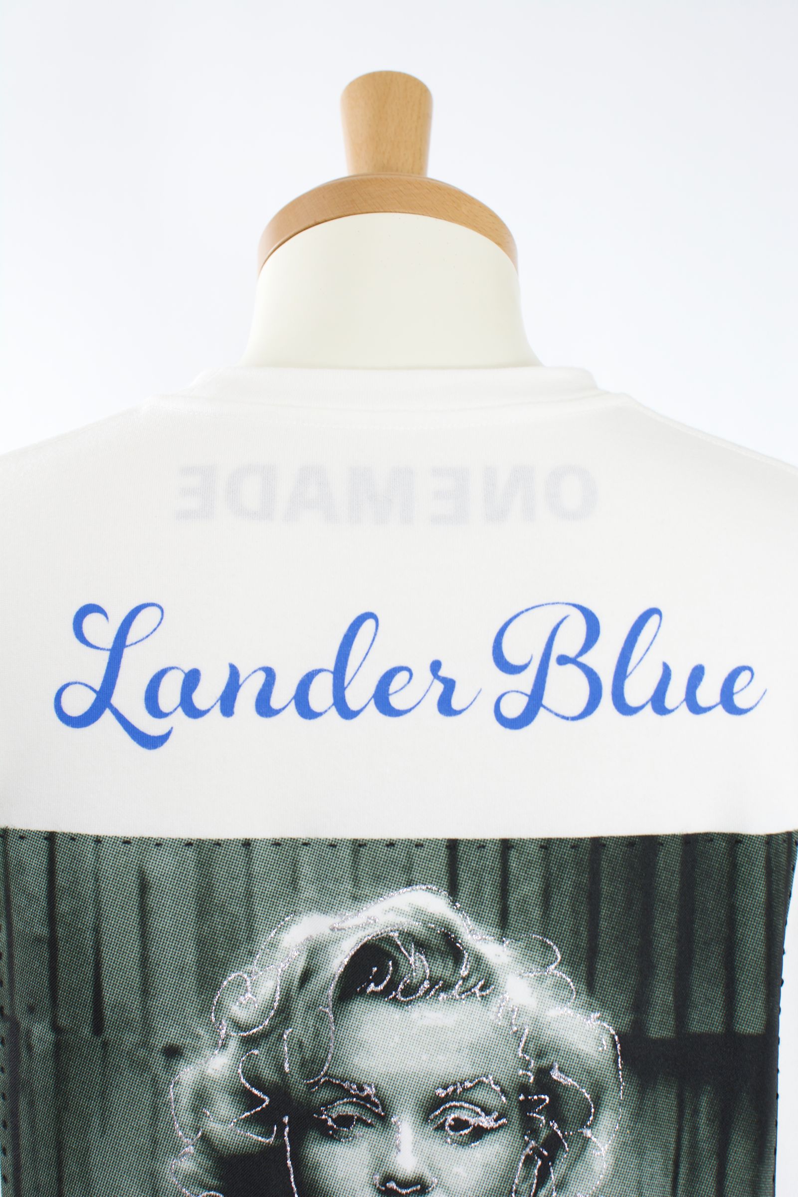 ONEMADE×LANDERBLUE「別注」ONE-710 /  XLサイズ /  ロングTシャツ / HAND MADE / MAXSIX /MIKIO SUZUKI