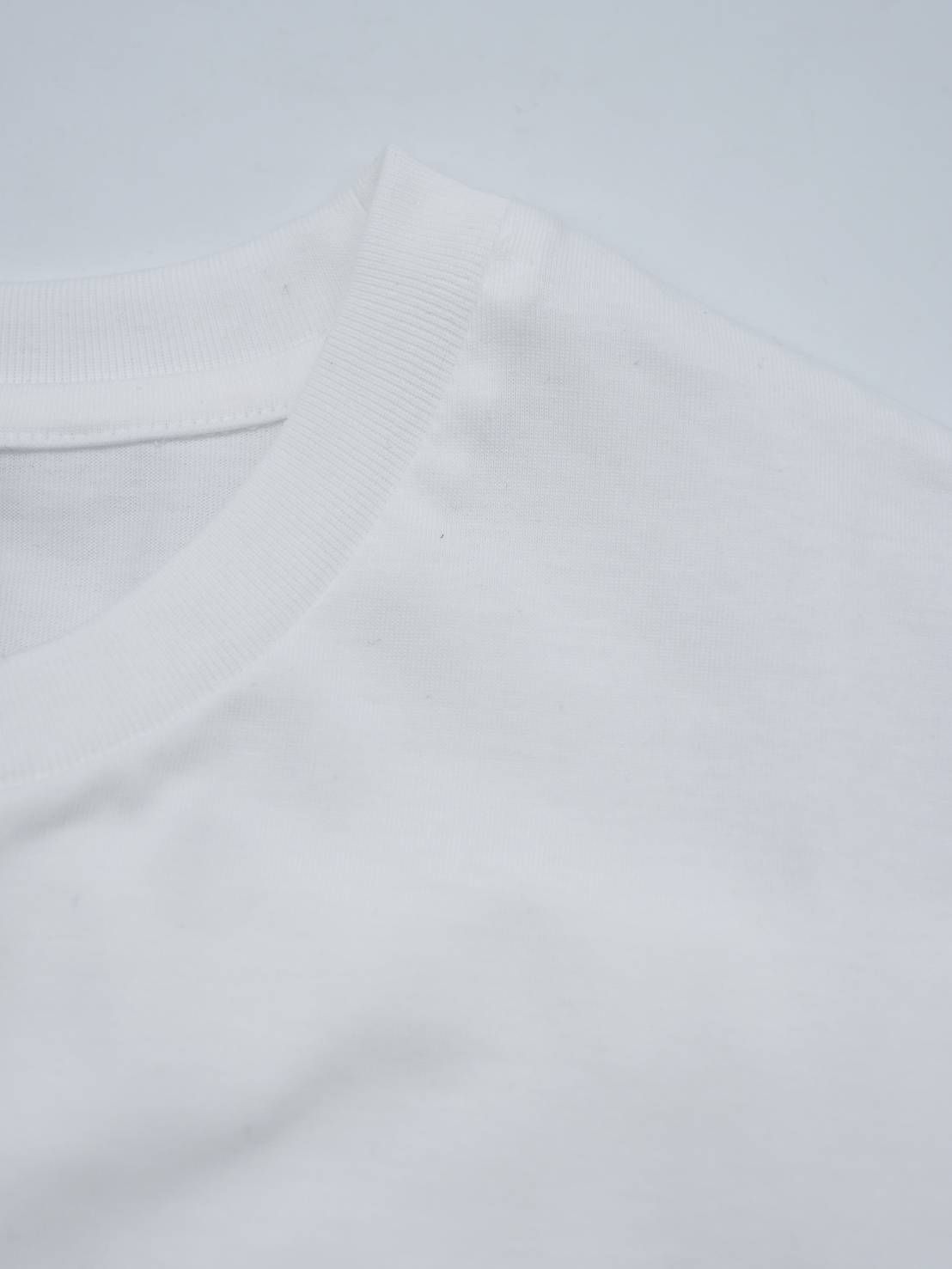 【LEON掲載】 ハートデザイン/ 刺繍Tシャツ/ WHITE / 半袖Tシャツ