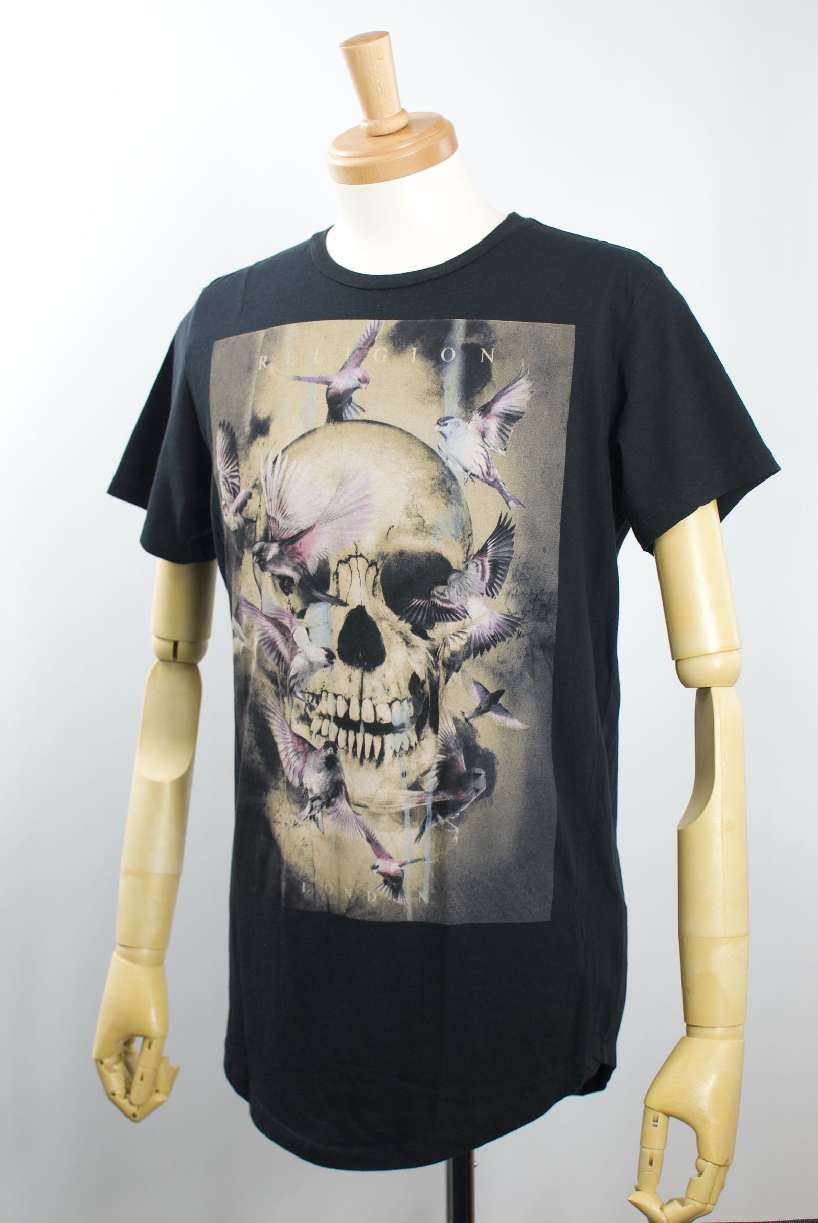 28BCF30/ 日本未発売 /スカルロックTシャツ/アーティスト着用ブランド / コットンジャージー