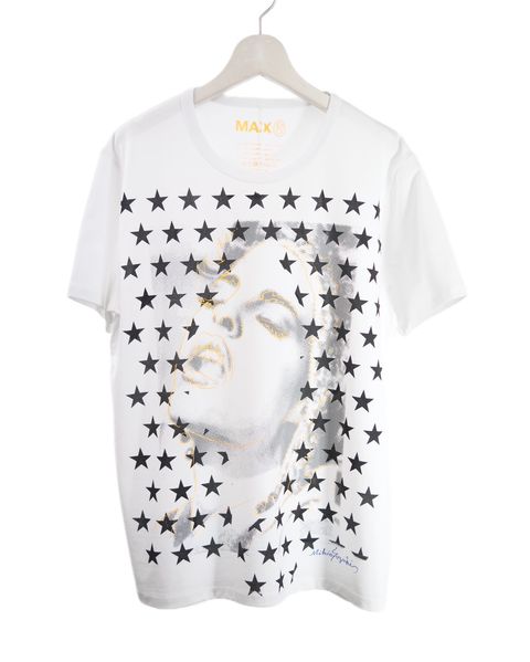 【アート作家が手がけるブランド】ONEMADE / Art TSshirt / ハンドメイド / 1点物 / 白色 / WHITE