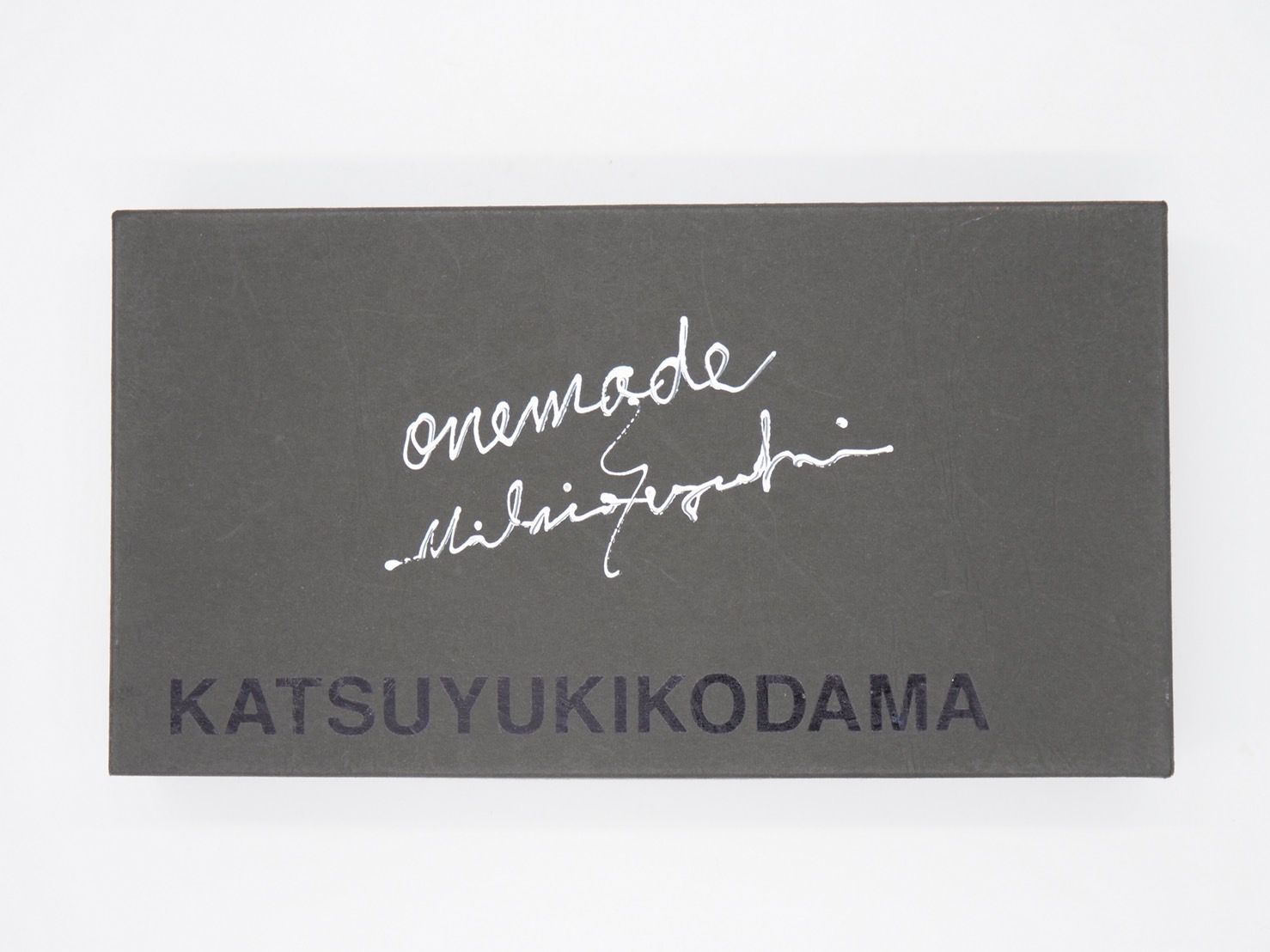 【イタリアンレザー長財布】ONEMADE×KATSUYUKIKODAMA / BLACK ブラック / レザー/ハンドペイント