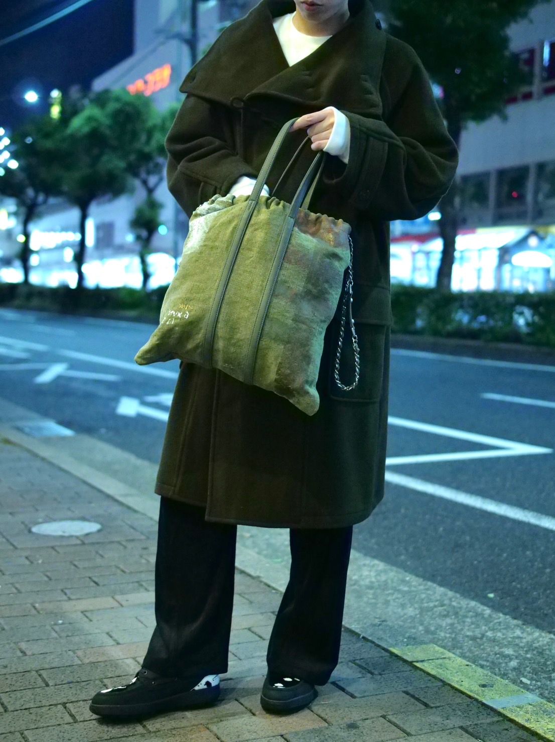 【M.U.L/ エムユーエル】Vintage Remake Fabric / フランス軍テント生地 / リメイクバック / Mサイズ / 日本製 / Made in Japan /トートBag / メンズ レディース 兼用 UNISEX