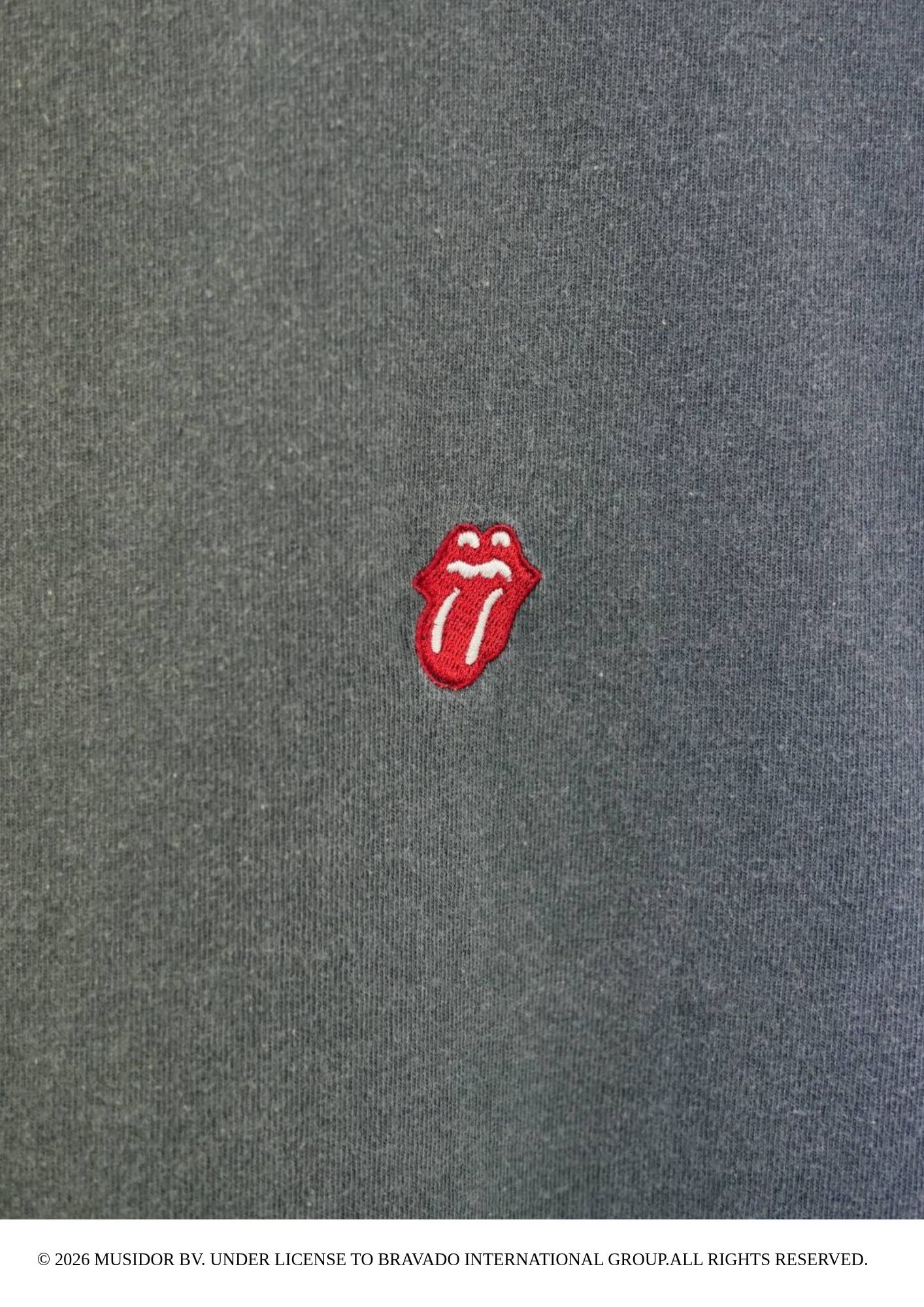 【ローリングストーンズ】 RP-RS-003 / The Rolling Stone Tシャツ / Charcoal / ユニセックス