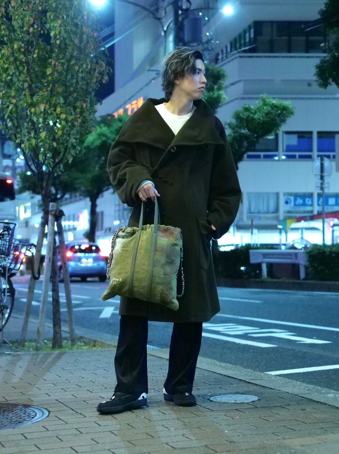 【M.U.L/ エムユーエル】Vintage Remake Fabric / フランス軍テント生地 / リメイクバック / Mサイズ / 日本製 / Made in Japan /トートBag / メンズ レディース 兼用 UNISEX