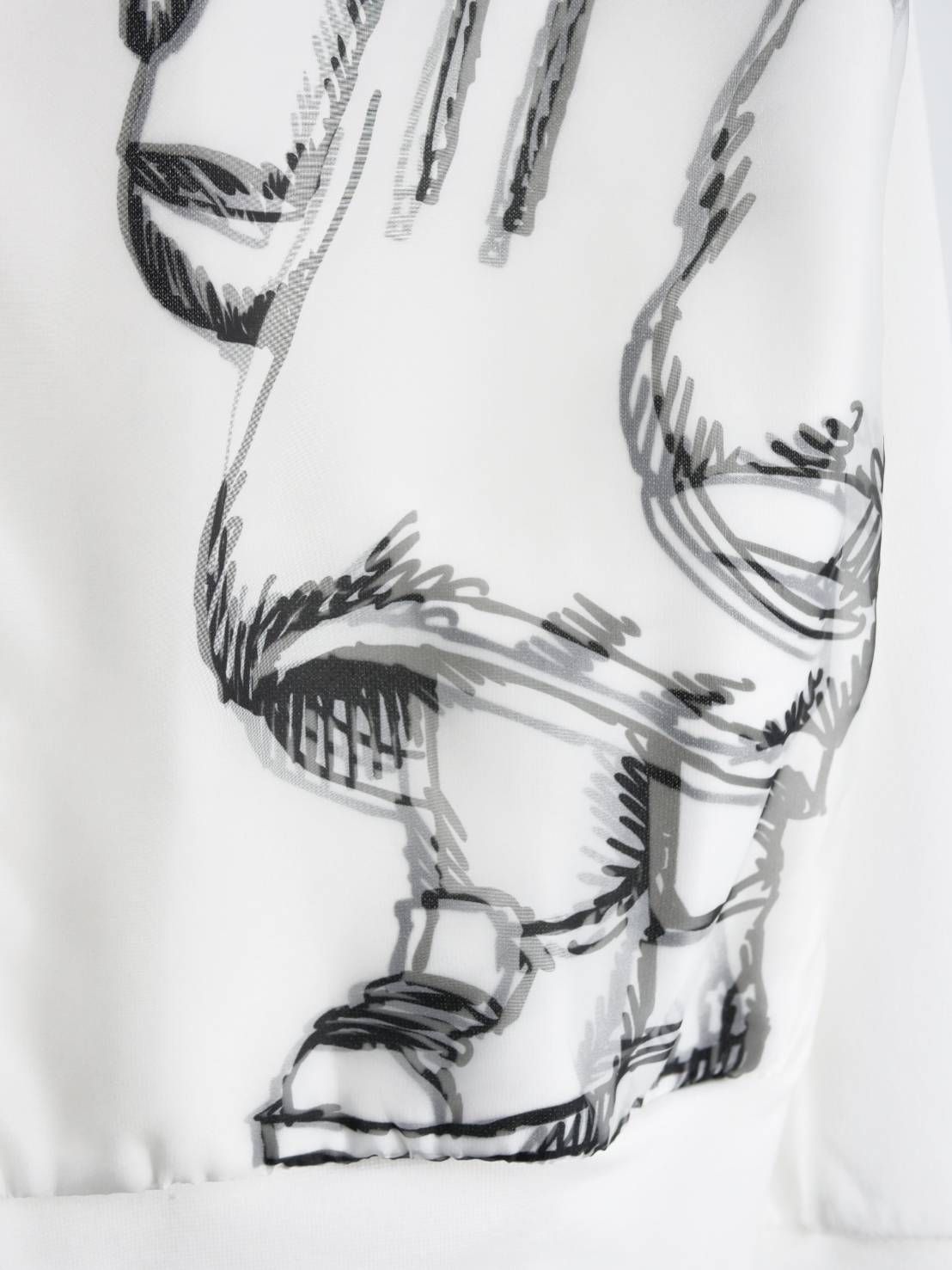 【3Dハローキティデザイン】TR-103 / アートパーカー / ZIPパーカー / サンリオ / WHITE / ユニセックス