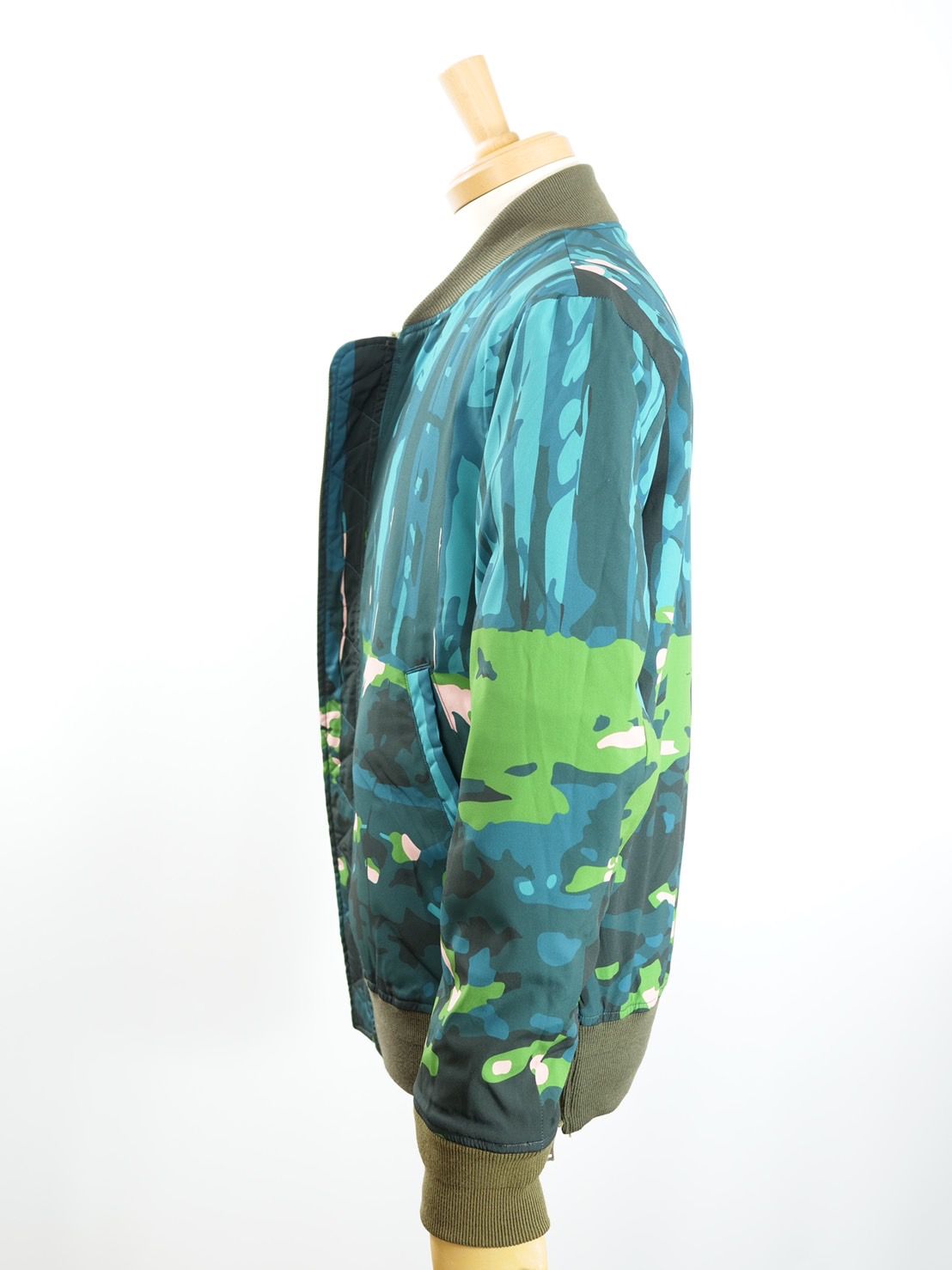 ONE-778B SPECIAL MA1 /  Reversible / リバーシブル / 2WAY Jacket / ハンドメイド / アート
