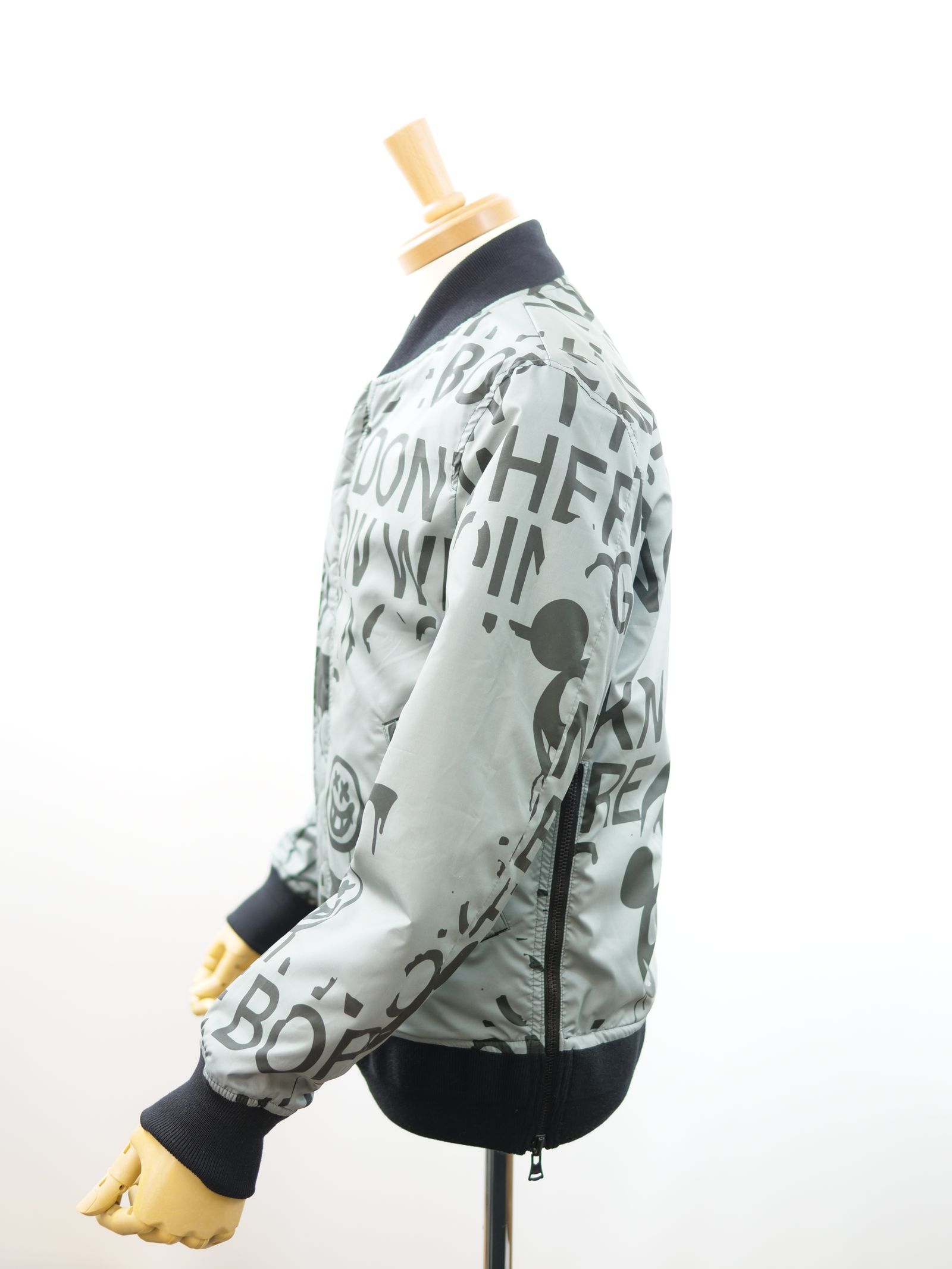 ONEMADE / LANDERBLUE別注 / 48サイズ(M〜L) / MA1 /リバーシブル / ハンドメイド/ MADE IN JAPAN