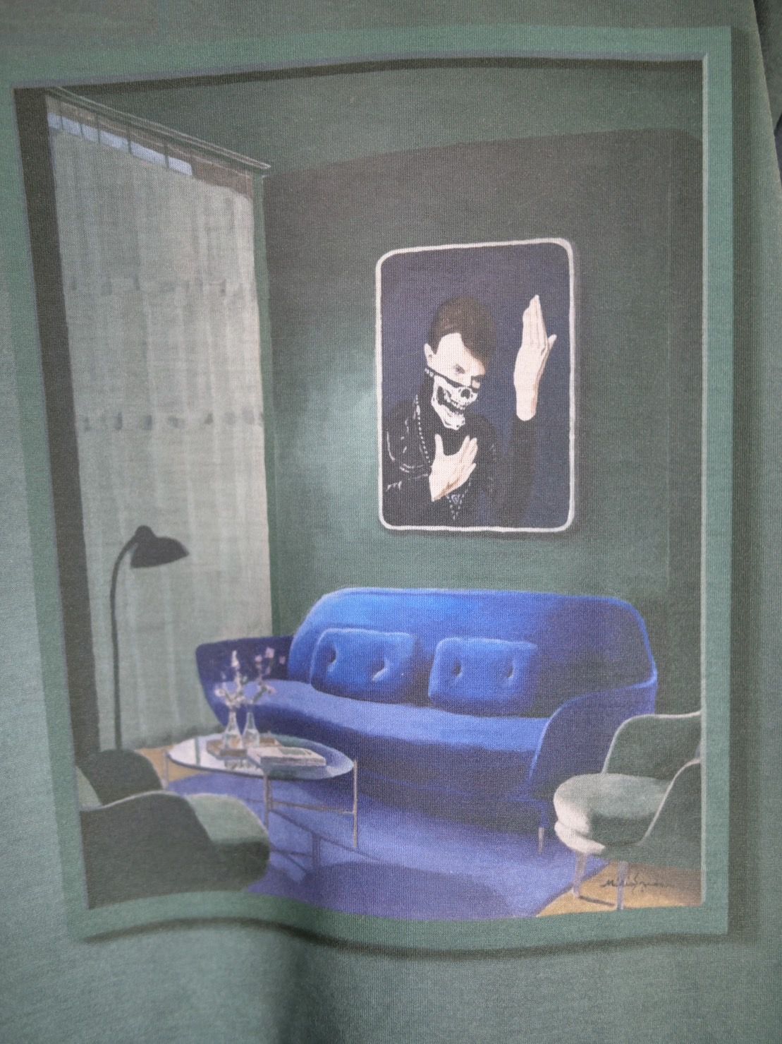 【絵画アートがそのまま衣類に】 Tシャツ / オーバーサイズ / ARTブランド / 絵画 / アートピース / ONEMADE