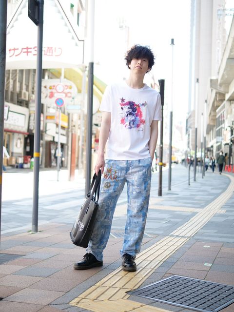 遊び心があるアラフォーは定番スタイルでも差別化が上手