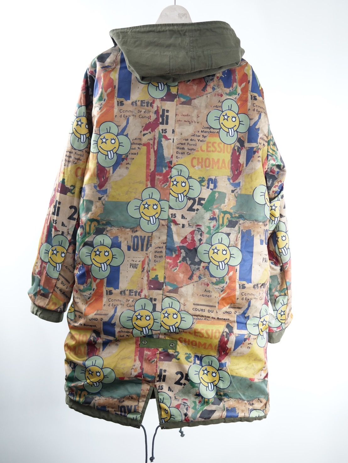 【世界で一枚だけ】別注 モッズコート / ヴィンテージカーキ / ハンドメイド / アートブランド / UNISEX /PARKA SHELL M-1951 / M-51