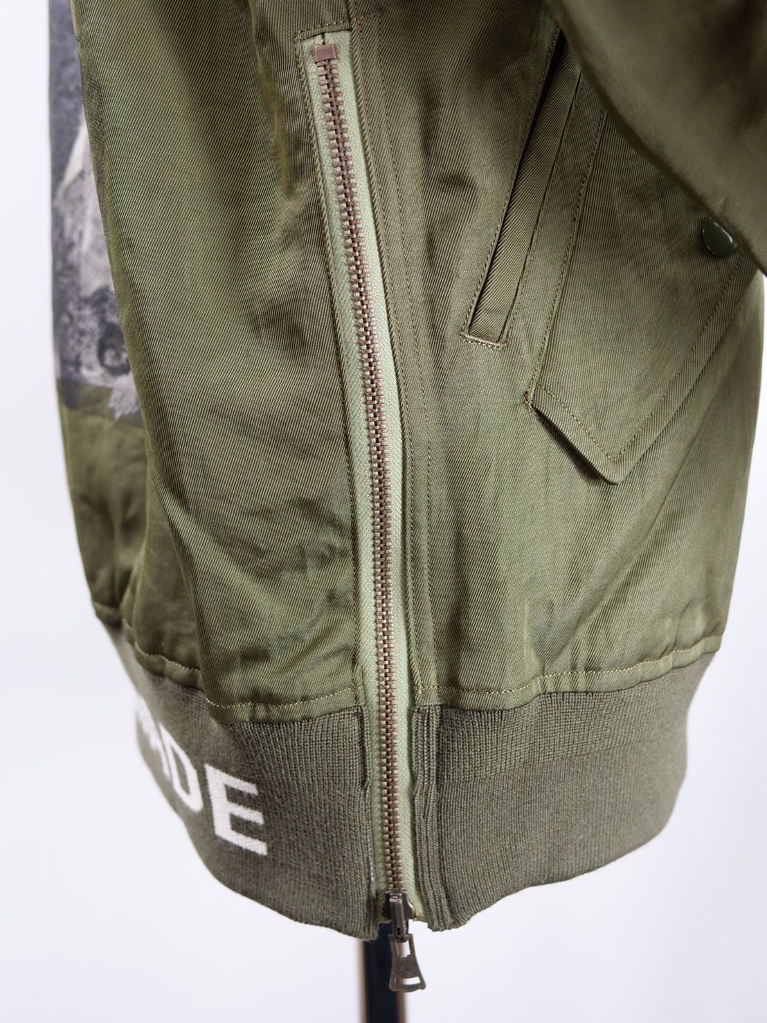 ONE-778B SPECIAL MA1 /  Reversible / リバーシブル / 2WAY Jacket / ハンドメイド / アート