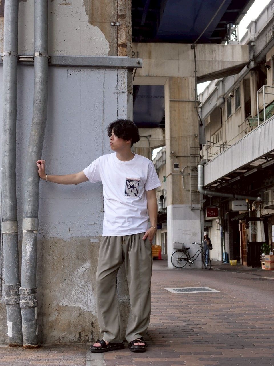 【おしゃれメンズパンツ】 / テーパードイージーパンツ/ IRREGULAR TAPERED PT /春夏用パンツ / 日本製