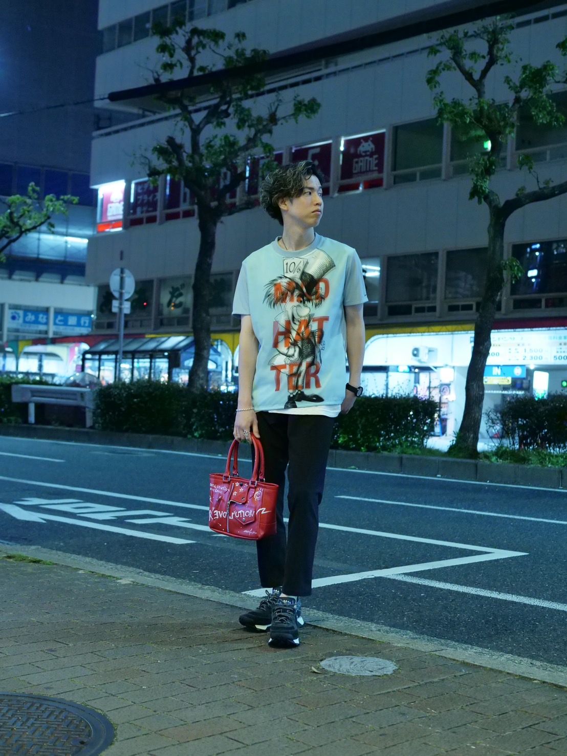 maxsix - 【3Dマッドハッターデザイン】 アートTシャツ / 不思議