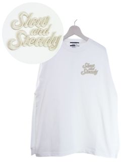 【3D刺繍】LANDER BLUE オリジナル / 長袖T刺繍Tシャツ / 高品質な厚手Tシャツ / 9オンス / ビックシルエット / ヘビーウェイトTシャツ / ヘビーオンスTシャツ