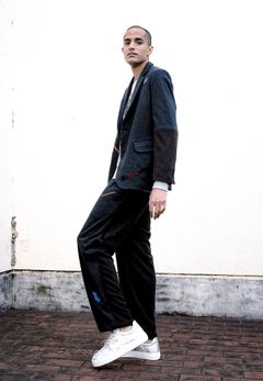MX-1206 TROUSERS / スラックス / クレイジーパターン /  アウター別売り / SETUP可能