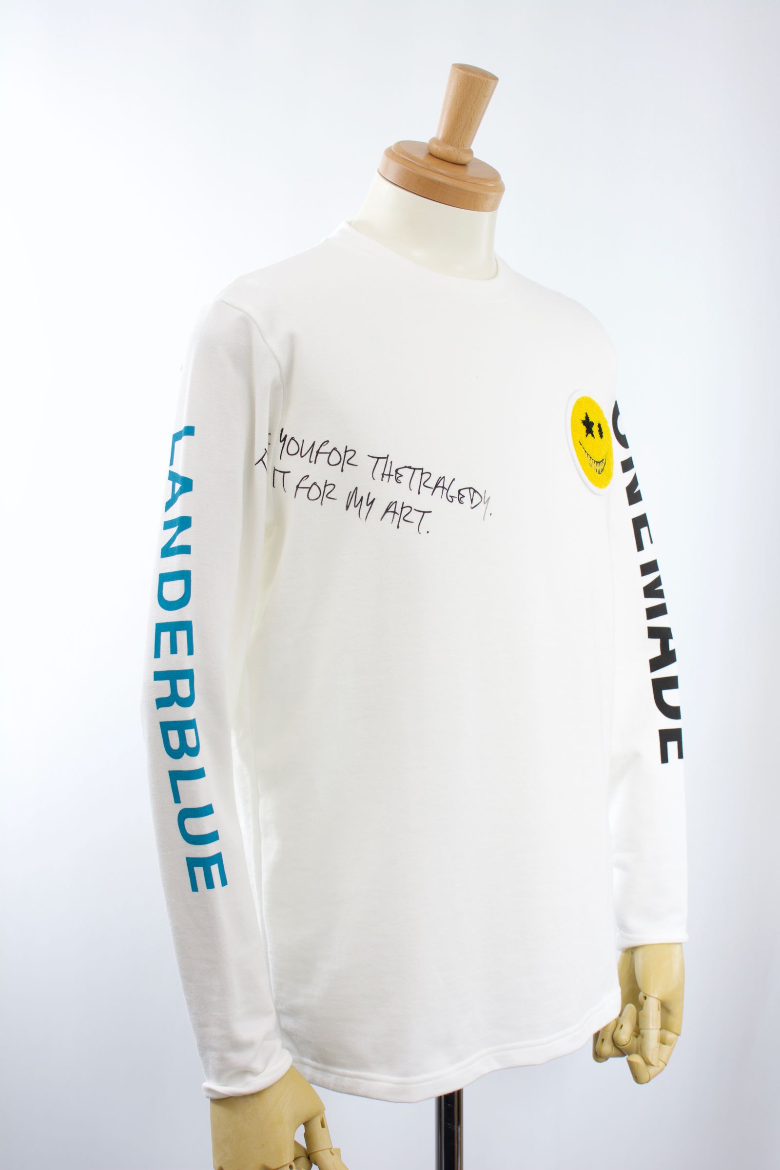 ONEMADE×LANDERBLUE「別注」ONE-710 / Mサイズ / ロングTシャツ / HAND MADE / MAXSIX /MIKIO SUZUKI