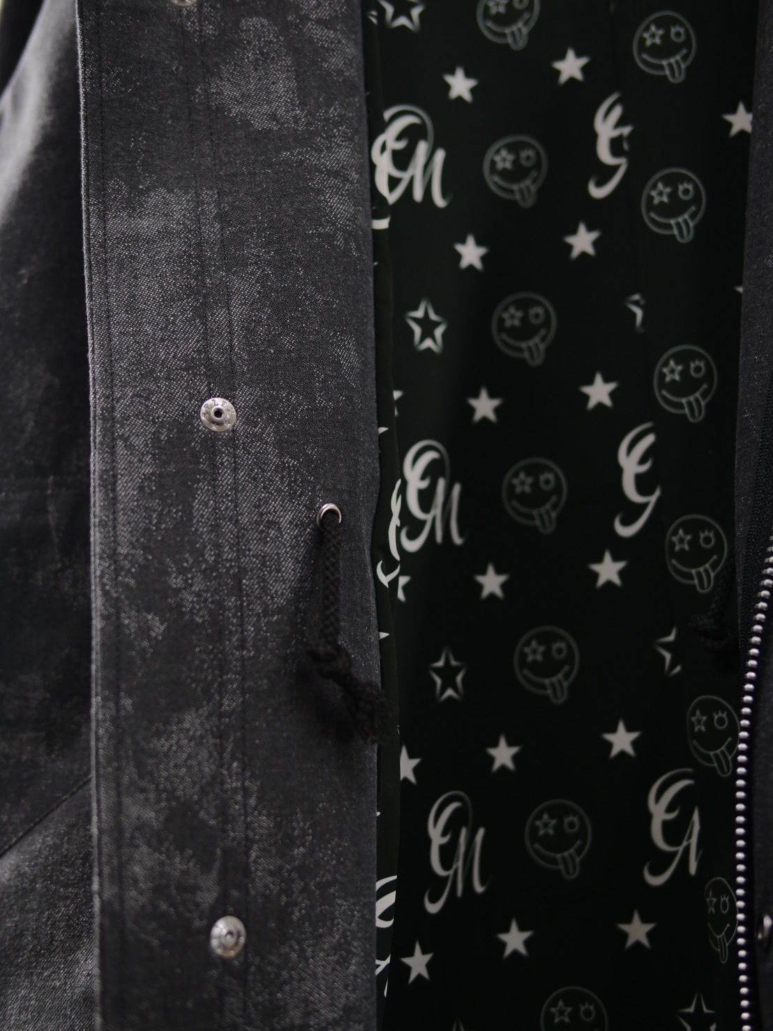 【別注 モッズコート】PARKA SHELL M-1951 / M-51 / Black Denim アウター / UNISEX / マリリンモンローデザイン