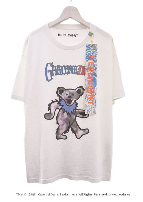 【グレイトフルデッド】 RP-GD-001 / Grateful Dead Tシャツ / WHITE / ユニセックス