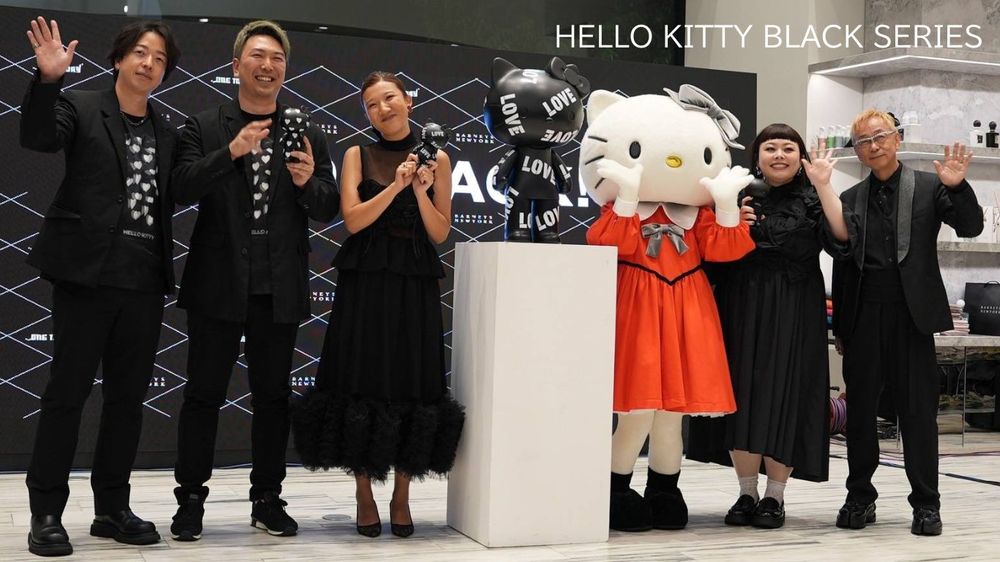 HELLO KITTY BLACK SERIES｜大人のためのアートハローキティ