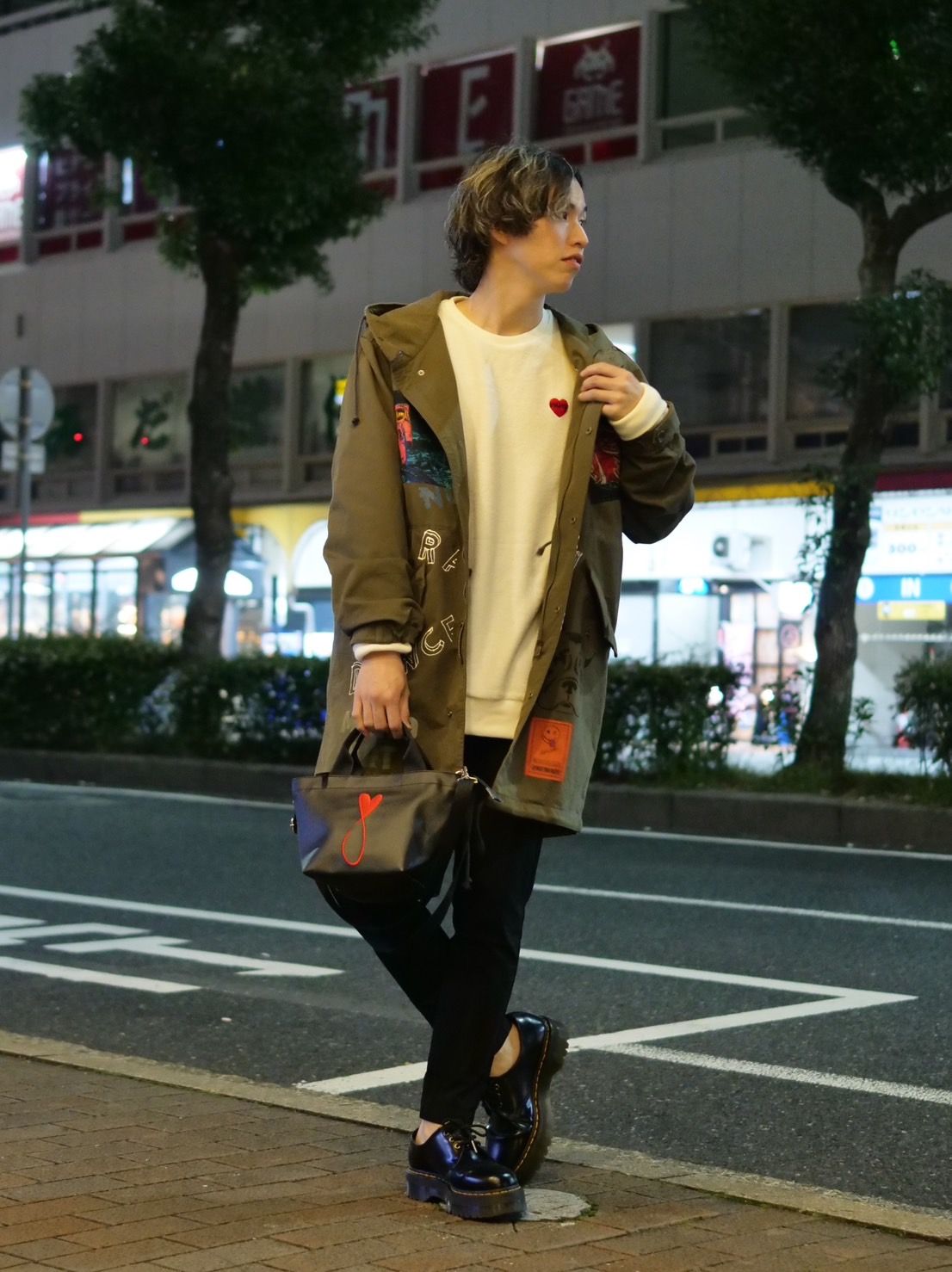 【世界で一枚だけ】別注 モッズコート / マリリンモンロー / ヴィンテージカーキ / ハンドメイド / アートブランド / UNISEX /PARKA SHELL M-1951 / M-51
