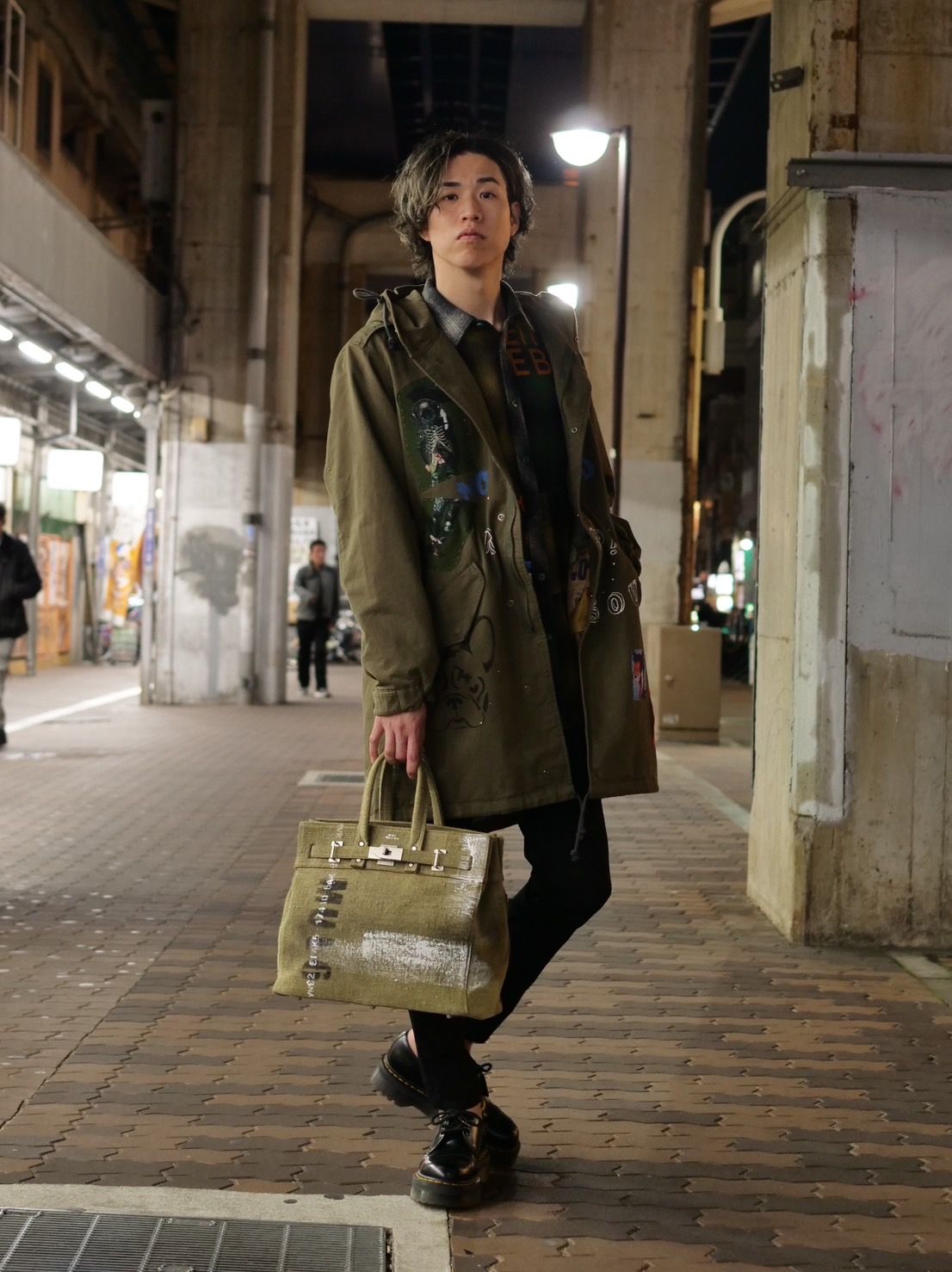 【世界で一枚だけ】別注 モッズコート / ヴィンテージカーキ / ハンドメイド / アートブランド / UNISEX /PARKA SHELL M-1951 / M-51