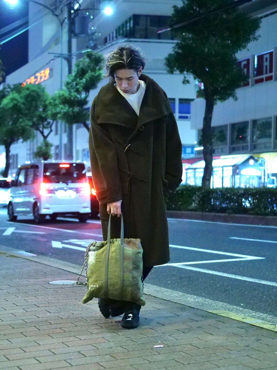 【M.U.L/ エムユーエル】Vintage Remake Fabric / フランス軍テント生地 / リメイクバック / Mサイズ / 日本製 / Made in Japan /トートBag / メンズ レディース 兼用 UNISEX