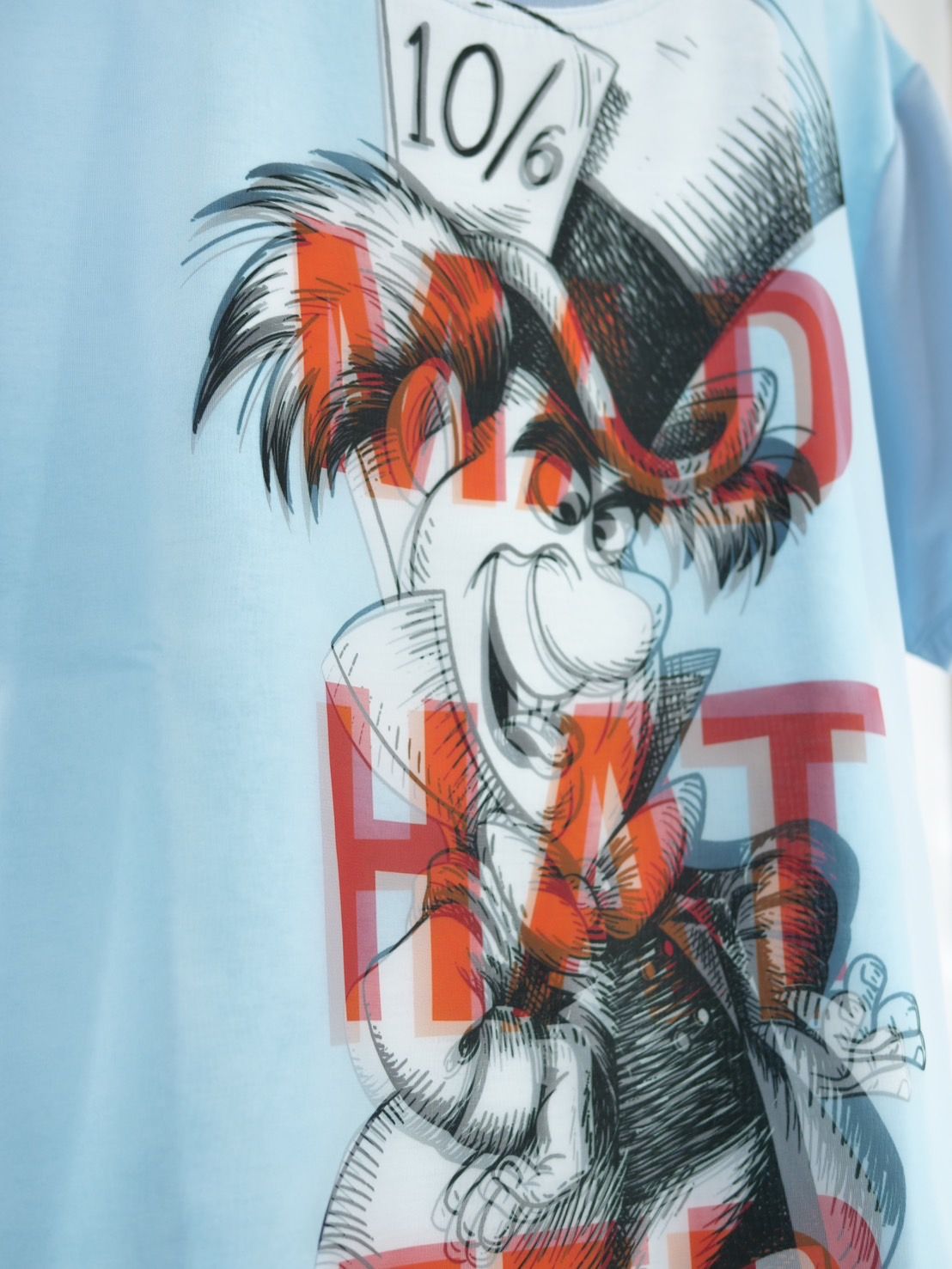 90s 不思議の国のアリス マッドハッター ビンテージ tシャツ