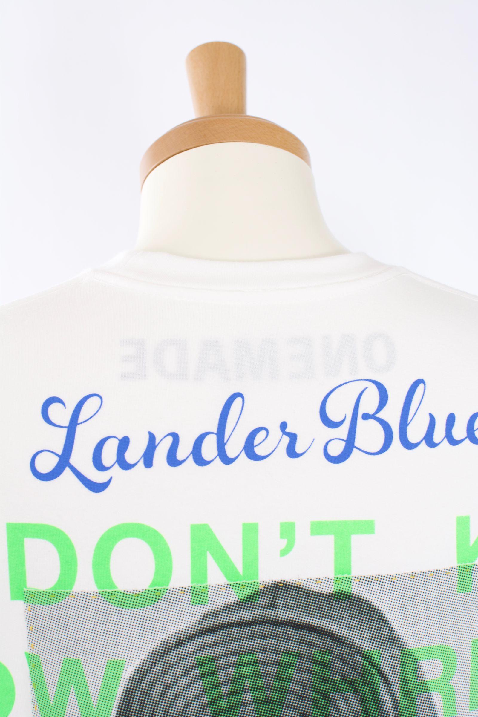 ONEMADE×LANDERBLUE「別注」ONE-710 /  XLサイズ / ロングTシャツ / HAND MADE / MAXSIX /MIKIO SUZUKI