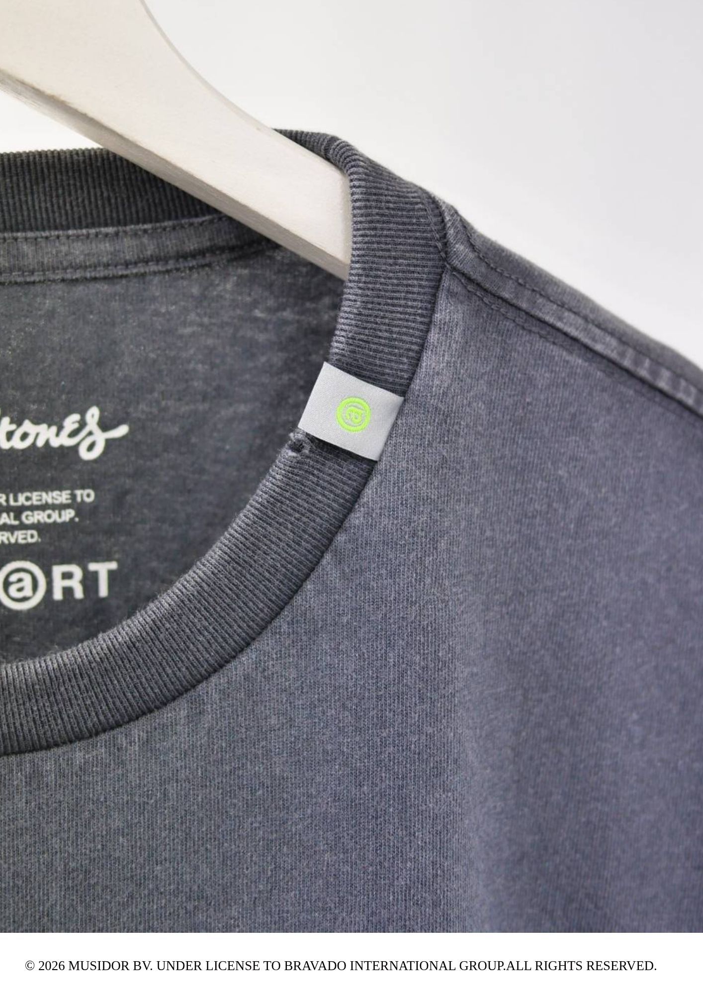 【ローリングストーンズ】 RP-RS-001 / The Rolling Stone Tシャツ / Charcoal / ユニセックス