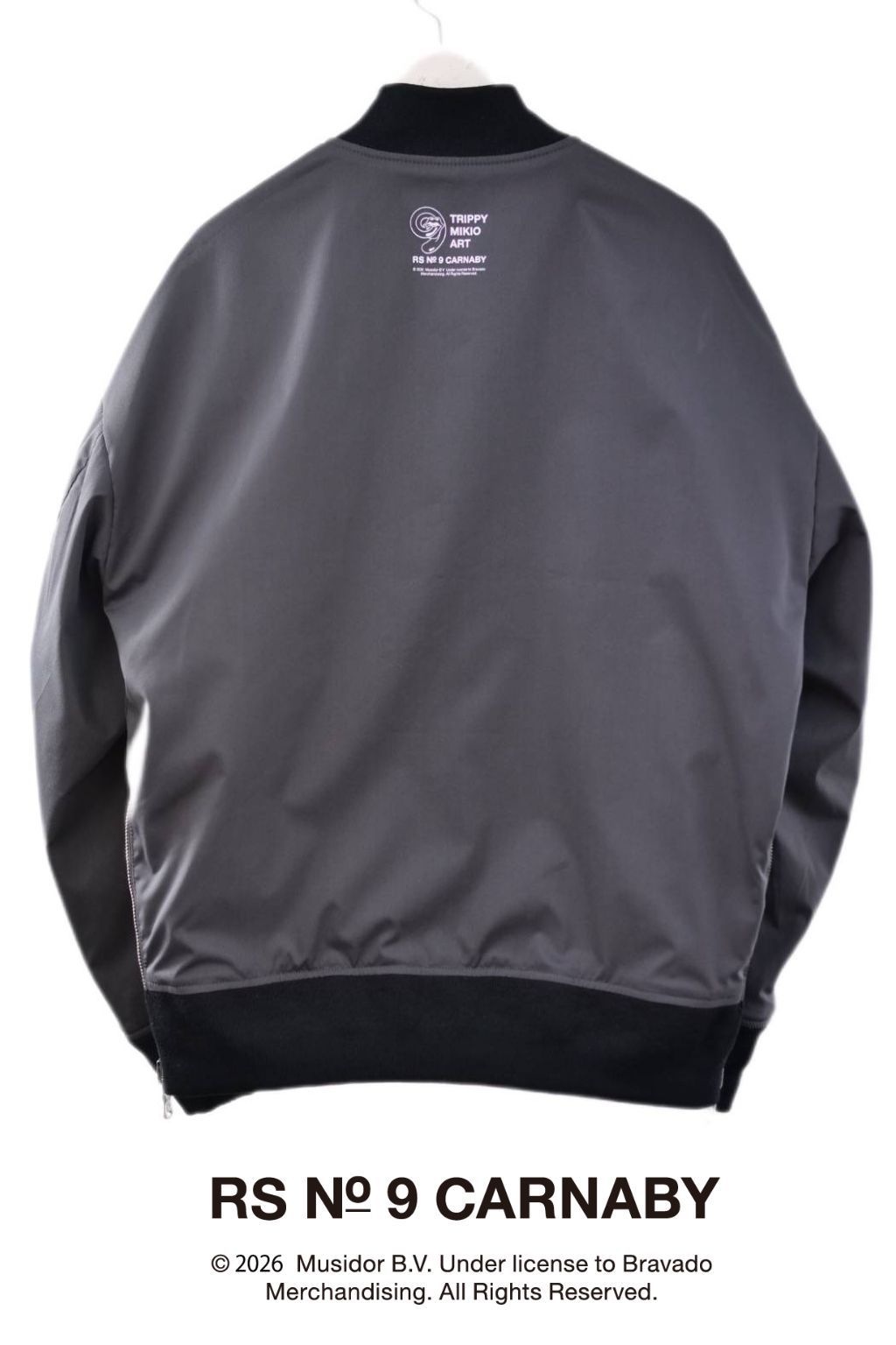 【The Rolling Stones】 RS No.9 CARNABYコラボレーション / TR-143 BLACK / REVERSIBLE 3D MA1 /