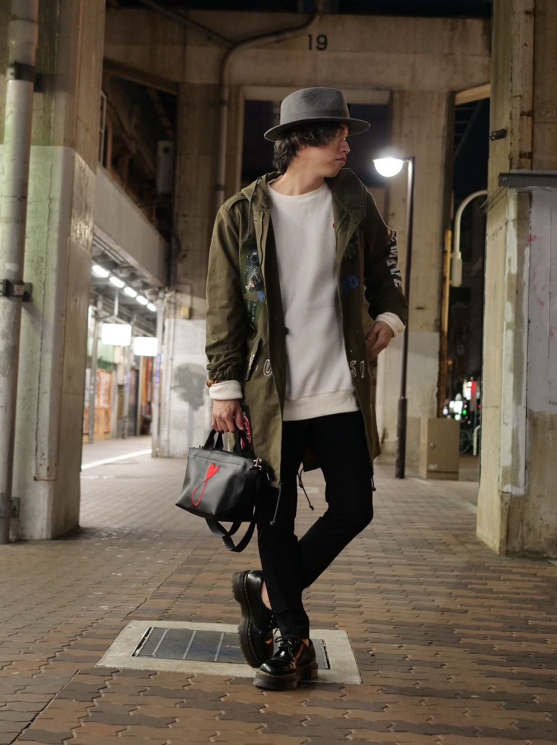 【世界で一枚だけ】別注 モッズコート / カートコバーン / ヴィンテージカーキ / ハンドメイド / アートブランド / UNISEX /PARKA SHELL M-1951 / M-51