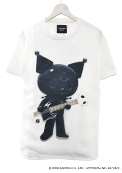 【KUROMIデザイン】TR-097 / 3DアートTシャツ / クロミ / /WHITE/ ユニセックス