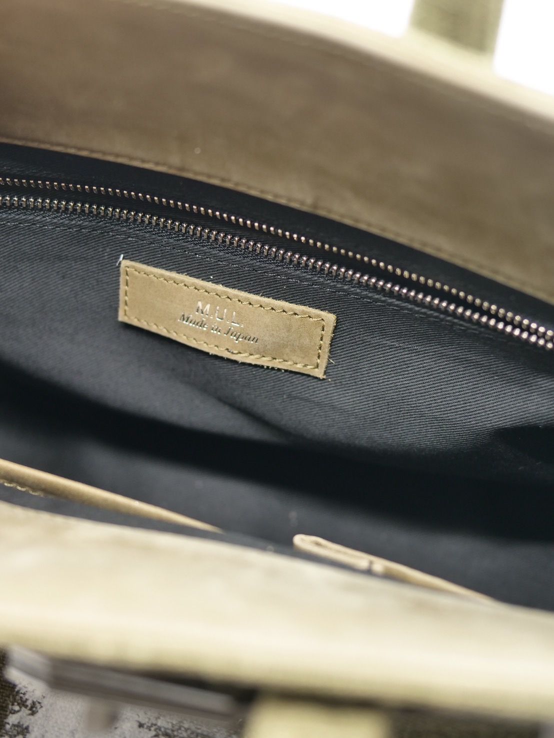 【M.U.L/ エムユーエル】Vintage Remake Fabric  / フランス軍テント生地 / リメイクバック / Sサイズ / 日本製 / Made in Japan /トートBag / メンズ レディース 兼用 UNISEX