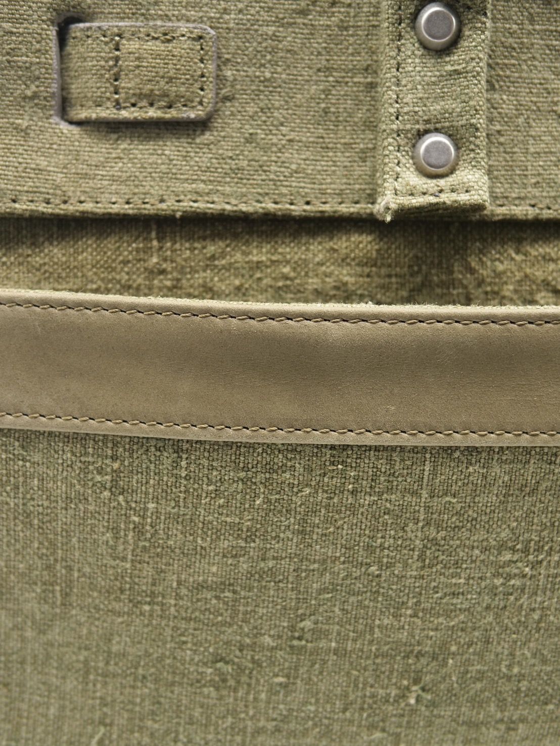 【M.U.L/ エムユーエル】Vintage Remake Fabric  / フランス軍テント生地 / リメイクバック / Sサイズ / 日本製 / Made in Japan /トートBag / メンズ レディース 兼用 UNISEX