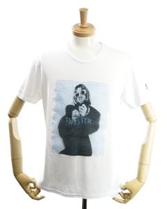 【3Dアート Tシャツ】 カートコバーン / WHITE ホワイト / コットン100% / MADE IN JAPAN