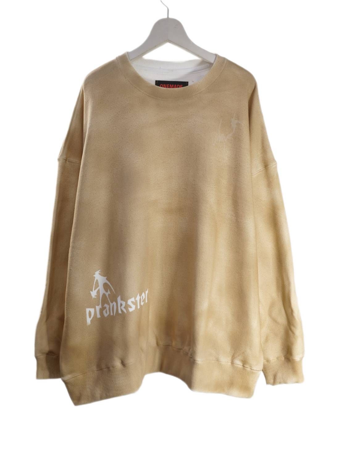 【スプレー染めトレーナー】オーバーサイズ / UNISEX / フレンチテリー / アートブランド / ハンドメイド / 日本製