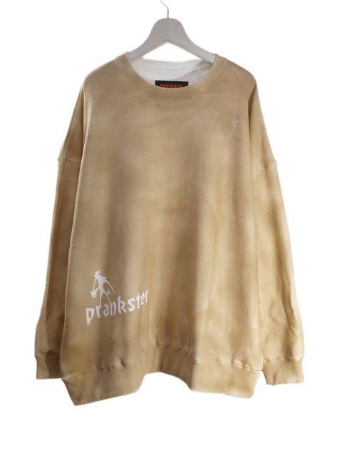 【スプレー染めトレーナー】オーバーサイズ / UNISEX / フレンチテリー / アートブランド / ハンドメイド / 日本製