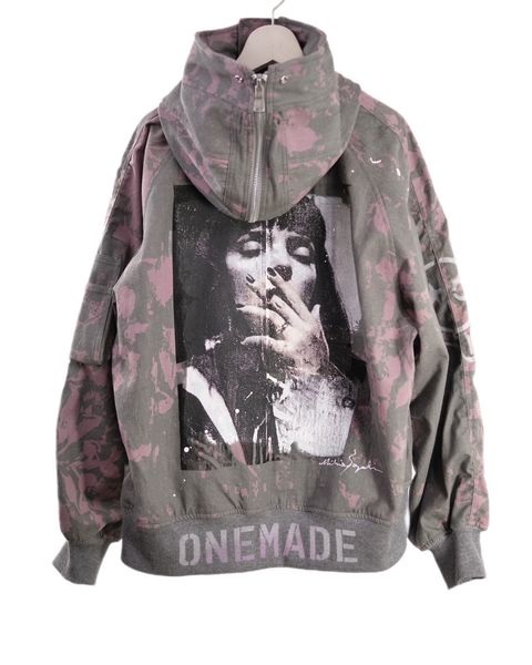【画家が手がけるブランド】ONEMADE N2B ジャケット / デニム素材 / Art Fashion / ハンドメイド / アート /